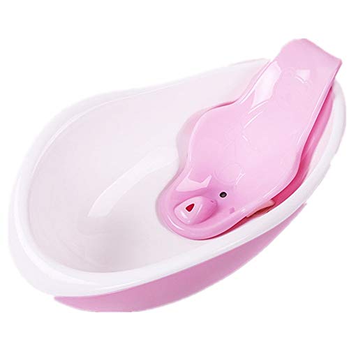 Preisvergleich Produktbild Liergou-Baby Care Zweistufige Badewanne Haushaltsbabybadewanne große verdickende Kinder können Lüge sitzen Universelle Neugeborenen-Versorgungsmaterialien Grün / Rosa (Farbe : Rosa, Größe : Free Size)