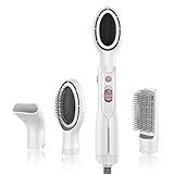 ★ [Sicher und robust] Jeder Kamm besteht aus rostfreiem Stahl. Die kreisförmige Struktur schützt nicht nur Haut und Haare, sondern dringt auch in die Haare ein und verwendet Wärme, um die Bakterien zu zerstören. 