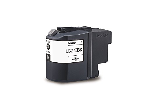 Brother LC-22EBK,Schwarz,Original XL-Tintenpatrone für Brother MFC-J5920DW