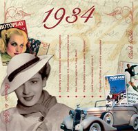 Preisvergleich Produktbild Jahrgangsmusik-CD 1934