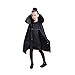 Produktbild qingning Hotel Transylvaniae Mavis Cosplay Anzug Robe Kleid Leggings Perücke Wig Kinder Halloween Kostüm (Robe+Kleid+Leggings, 130cm)