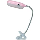 LED Book Reading Light with Spring Battery with AEE&reg; Latch | Flexible Neck | Portable Night Light | Mixed Color