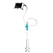 Produktbild TenYid X Clip Handyhalter, 360° Drehen Abnehmbar Schwanenhals Handy Halterung für Schreibtisch/Bett, Handy Ständer für 3.5-6.3 Zoll Smartphone