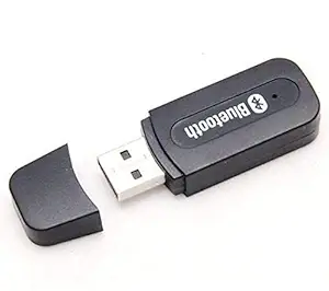 KMJSA B19 USB Bluetooth Dongle Car Bluetooth USB Music Audio Receiver Wireless Bluetooth Audio Music Adapter Car Wireless Hands-Free Dongle Kit for Speaker, USB Bluetooth Audio Receiver