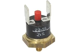 ALMANEGRA CAFFÈ Porta Cialda Guarnizione per Macchina Caffe DIDIESSE Frog Ricambi Dado Filtro Spessore Oring Coperchio Termostato Resistenza Guarnizione Decalcificante (Termostato 165 Gradi)