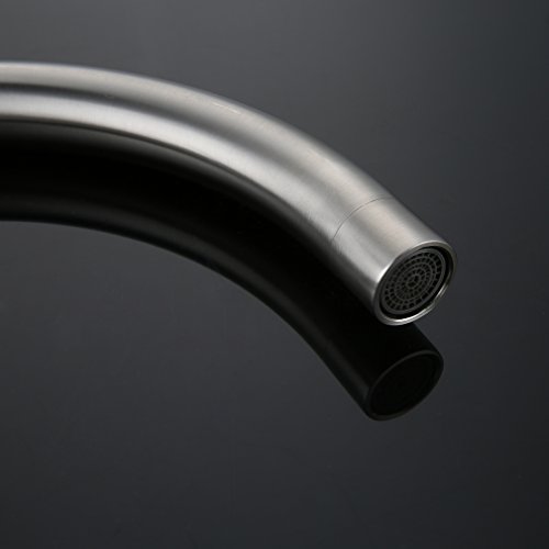KINSE® 360° Küchenarmatur Wasserhahn Einhandmischer Waschbecken armaturen Edelstahl SUS304 Spültischarmaturen - 8