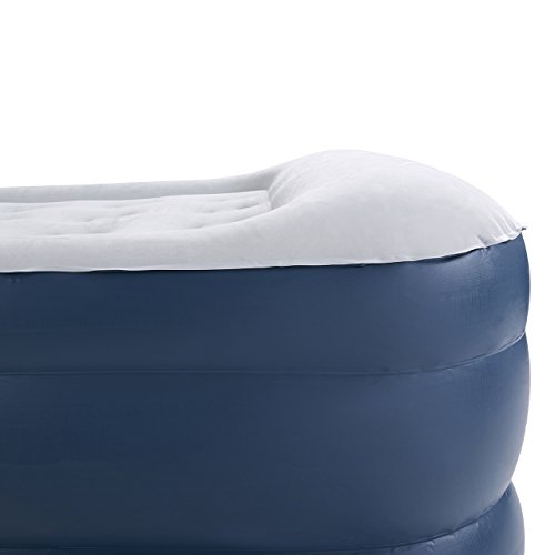 Premium Luftbett Einzelbett – 91 x 187 x 46 cm – mit eingebauter elektrischer Pumpe und integriertem Kissen - 4