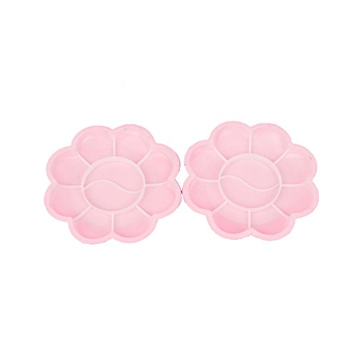 Born Pretty 2pcs Small Plates for Acrylic Color Nail Art Palette
