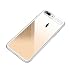 Produktbild iphone 7 Plus iphone 8 Plus hülle silikon weiche TPU Stoßstange für transparent Klar ultra-dünne harte PC-Acryl-Rückseite weicher hülle harter hülle Schutztelefon hülle Mode einfach Geschäft DECHYI-Weißz