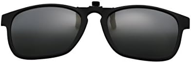 Clip -on Flip Up Sunglasses,Classic Driving glass Lens With TR90 Frame Polarized Glasses