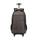 Produktbild Superleichtgewicht Business Travel Wheeled Roll Laptop PC Tablet-Computer Trolley Rucksack Koffer Handgepäck Kabine, zugelassen für Easyjet, Ryanair, BA, Flybe & Die meisten Airlines-Brown, 23IN