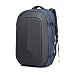 Produktbild Laptop Rucksack, Business Waterproof Travel Rucksack College School Bücher Beutel Für Männer Frauen Mit USB-Ladehafen Passt 18 Zoll Laptop Große Kapazität Rucksäcke (Schwarz),Blue