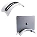 Produktbild Samdi Vertikale Laptop-Ständer, woodmacbook Schutzhülle Laptop-Halter mit 4 Slots mehr Desktop platzsparend für Apple MacBook Air Pro Notebooks White Birch (Eichenholz in Weiß)