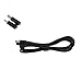 Price comparison product image Qutaway DC Extension Cable Male to Female Plug Extension Cord 2.1mm*5.5mm Connector Power Adapter(Black,12V 5A With 2 replacement connectors) (1.5M)