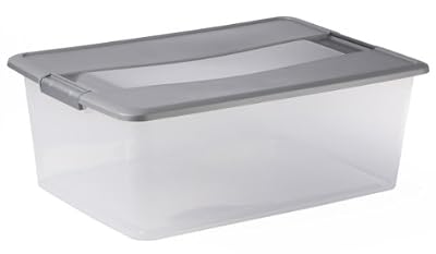 Sundis 4350022 Kliker A3 Boîte de Rangement Plastique transparent 57 x 39 x 20.5 cm