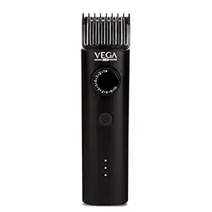 VEGA Men X3 Beard Trimmer For Men With Quick Charge, 90 Mins Run-time, Waterproof, For Cord & Cordless Use And 40 Length Settings, (VHTH-24)