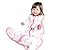 Slumbersac Baby Muslin Sleeping Bag for Girls (0 - 6 Months, 2.0 Tog, Butterfly)