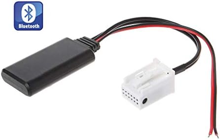 Shine Car Bluetooth Adapter for BMW E60 E63 E64 E65 E66 E81 E82 E87 E70 E90 E91 E92, Wireless Car CD Stereo AUX Music Interface for 3 6 Series X3 Z4 2004-2010