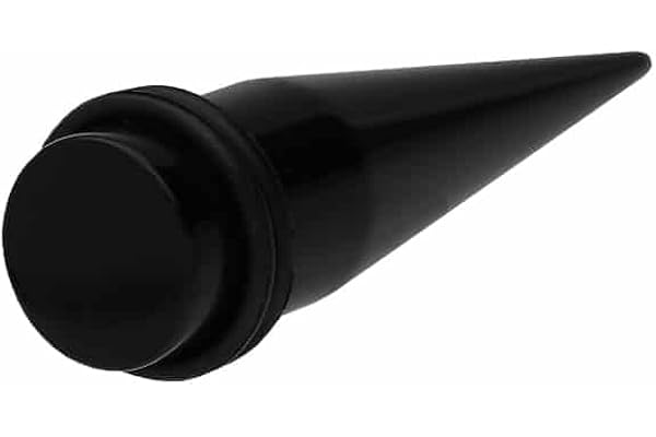 piercingline Piercing Acrylique élargisseur Noir uni
