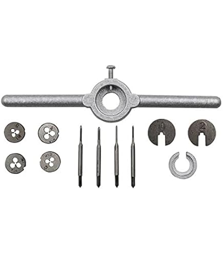 31-teiliges HSS-Gewindebohrer- Und Schneideisen-Set Metrisch M1 Bis M2,5 – Für Modellbau & Feinmechanik