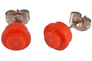 VAULT 101 LIMITED LEGO® 1x1 Round Ear Stud - Red