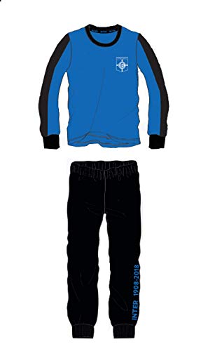 F.C.Internazionale Pigiama Inter Ufficiale Uomo Adulto Compleanno CENTODIECI Inter IN14071 (M)