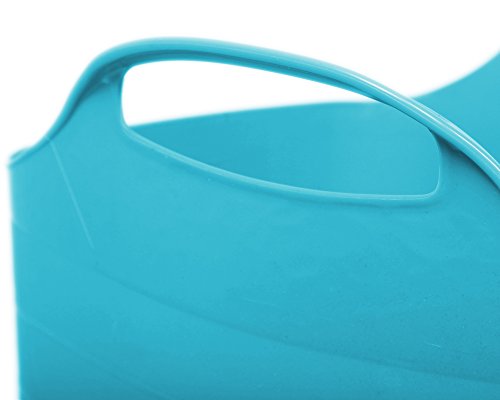 Flexi Tub Tragekorb Gartenkorb Wäschekorb Spielzeugeimer 15 Liter blau - 3