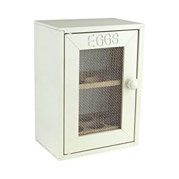 dobar Eierschrank, Weiß: Amazon.de: Küche & Haushalt