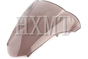 HXMT Pare-brise pour moto Honda VFR800 VFR 800 2002-2014 (fumé)