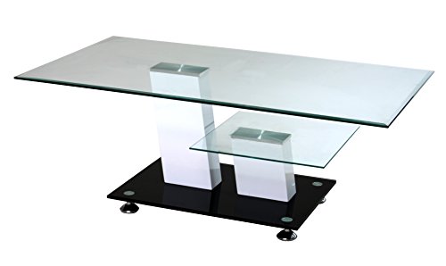 Couchtisch Glas Schwarz Zuhause