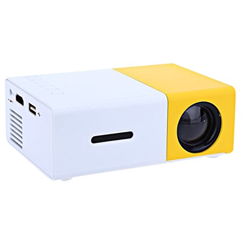 MagiDeal LCD Portable LED Projector Support 400-600 Lumens 320x240 Pixels EU plug RS.5060 (50.00% Off) - Amazon