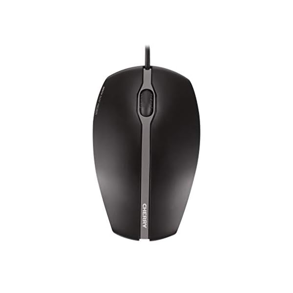 Cherry Gentix Silent - Ratón (Ambidextro, Óptico, USB, 1000 DPI, Negro) - Image 3