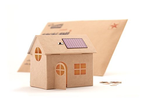 Preisvergleich Produktbild Casagami Papierhaus mit Solar LED Modul