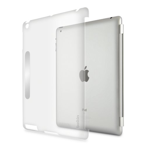 Belkin Snap Shield Secure Schutzhülle (gebürsteter Edelstahlstreifen eingearbeitet, passend für Smart Cover, für iPad 3rd Generation) klar - 4