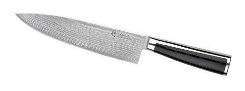 Wakoli 1DM-CHE-MIG Damastmesser Chefmesser, Japanischer Damaststahl VG-10, Migan