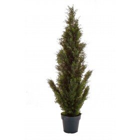 Preisvergleich Produktbild Wacholder, 120 cm - Grün / Dunkelgrün (künstlich)