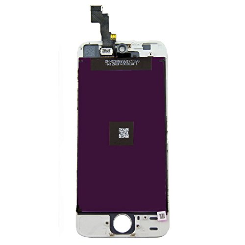 Rabbitstorm para iPhone 5S Blanco Digitalizador de pantalla t ctil y pantalla LCD de repuesto de montaje con kit de herramientas reviews Rabbitstorm para iPhone 5S Blanco Digitalizador de pantalla t ctil y pantalla LCD de repuesto de montaje con kit de herramientas