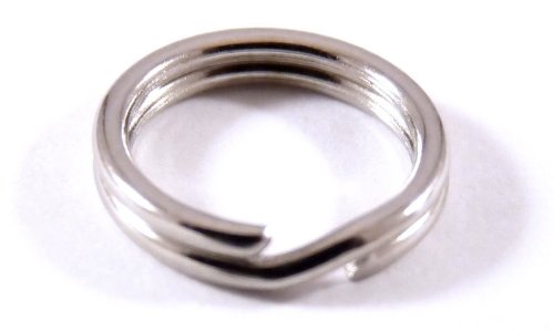 Preisvergleich Produktbild van den Heuvel Schlüsselring 10 mm Stahl gehärtet vernickelt (200 Stück)