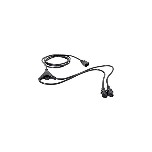 Preisvergleich Produktbild HAWA 1008272 Kaltgeräte Y-Kabel Schwarz 2.35m