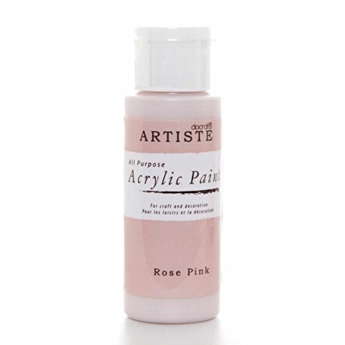 Docrafts - Artiste Acrylfarbe - Blassrosa (Rose Pink)