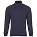 Adidas Golf Mens Performance Sports 1/4 Zip Training Top / Outerwear (XL) (Navy)
