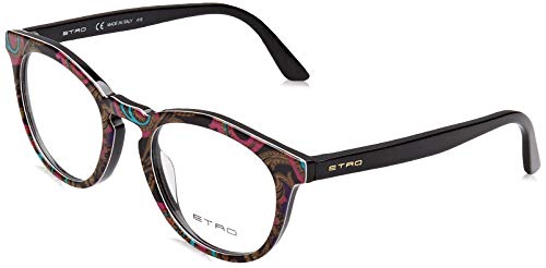 Preisvergleich Produktbild Etro ET2632 ET2632 014 50 Rechteckig Brillengestelle 50, BLACK PAISLEY