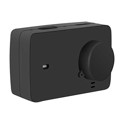 En Venta Rhodesy Xiaomi Yi 4K/4K+ Caso de la Vivienda de Protección de Goma de Silicona + Lente de la Cubierta del Casquillo para Xiaomi Yi 4K/4K+ Acción Cámara 2 Especial