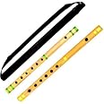 SG Musical G & D Medium Professional Bansuri/Flute With Carry Case Bamboo Bansuri/Flute (43 cm) - TD