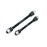 Color: ver fotogografía Eje Delantero y Trasero Macizo para Buje de Rueda de Bicicleta en Acero 6005
