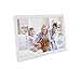 Produktbild JAYE 15.4 Zoll Digitale Fotorahmen mit 1280 * 800 Auflösung und digitaler Werbemaschinen-Brosche-Display mit Fernbedienung,White