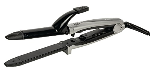 Eurosell – Profi Keramik 2-in-1-Haarstyler 25mm Haarglätter mit Lockenstabfunktion Glätteeisen Glätteisen Lockenstab Kombi Gerät - 3