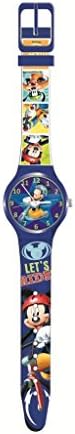 diakakis 0561237 Licensed Mickey Mouse Watch For Children Boys Blue Plastic 7 x 7 x 7 cm