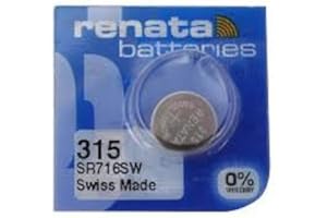 BEST PRICE SQUARE Renata 315 SR716SW SB-AT Pile oxyde d'argent pour montre 1,55 V