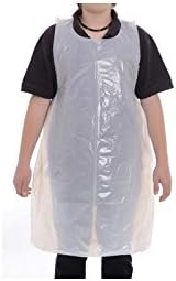 Genuine 1 X Unicare Standard White Roll Packed PE Aprons 1 Size Pack Of 200 Disposable - Part Number 9003